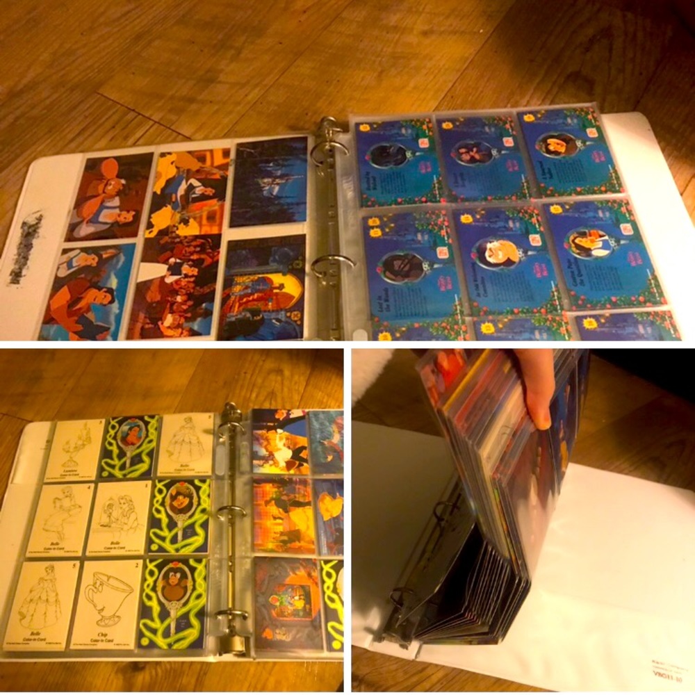 Vtg ‘92 Disney Beauty & Beast ProSet Trading Cards